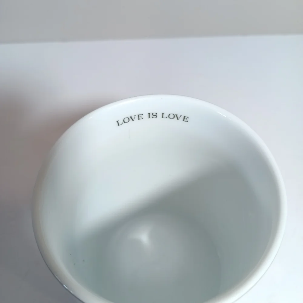 Human Rights Love Is Love Hearts Williams Sonoma Pottery Barn west elm tumbler